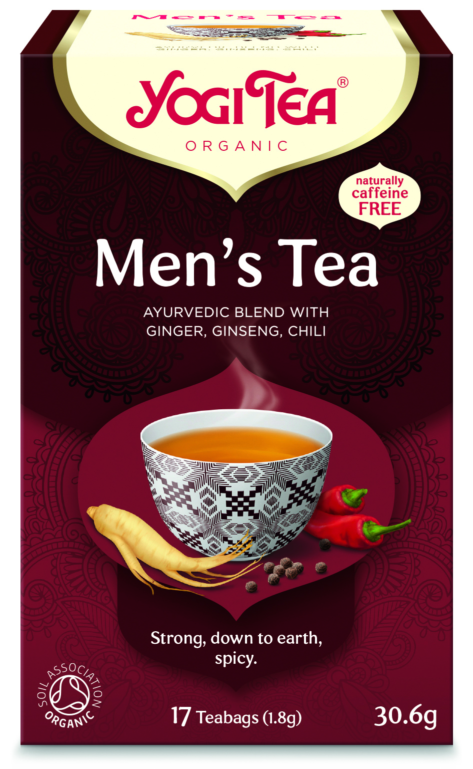 Yogi Tea Βιολογικό Τσάι Men's 17 Γακελάκια